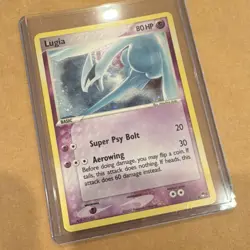Nintendo Pokemon TCG Lugia 2/17 Rare Promo Holo English 2007 POP Series 5 - LP - Image 2