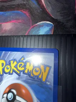Pokemon TCG Team Rocket's Mewtwo EX 231/182 Destined Rivals SIR (DAMAGED) - Image 3