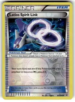 Latios Spirit Link 85/108 Uncommon XY Roaring Skies LP Reverse Holo Pokemon TCG - Image 1