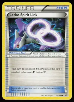 Latios Spirit Link 85/108 Uncommon Roaring Skies Pokemon Near Mint - Image 1