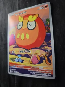Pokemon TCG Darumaka 097/086 SV: Black Bolt Illustration Rare NM - Image 3