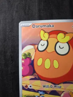 Pokemon TCG Darumaka 097/086 SV: Black Bolt Illustration Rare NM - Image 4