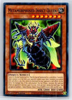 Metamorphosed Insect Queen Common Legendary Duelists: Season 1 LDS1-EN072 LP - Image 1