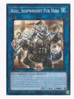 x3 Keel, Shipwright Fur Hire - BPRO-EN050 - Common YuGiOh - Image 1