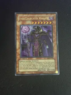 Yugioh! - Dark Eradicator Warlock SD6-EN001 - Ultra Rare - 1st Edition LP - Image 1