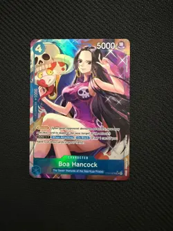 Boa Hancock (Alternate Art) OP01-078 Premium Booster -The Best- One Piece NM - Image 1