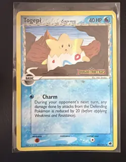 Pokemon Togepi Delta Species 41/101 EX Dragon Frontiers Holo Stamped - Image 1