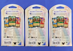 DISNEY LORCANA TCG FABLED 10 SLEEVED BOOSTER PACK LOT SEALED - Image 3