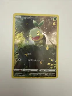 Turtwig Crown Zenith Holo Full Art Ultra Rare Pokemon TCG Card GG31/GG70 - Image 1