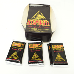 Lot of 11 Booster Packs Limited 1994 1st Edition Illuminati INWO Card Game - Image 1
