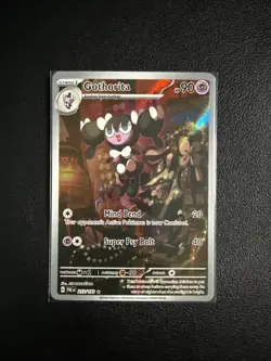 Pokemon Gothorita TCG IR 213/193 Sv02: Paldea Evolved Holo Card - Image 1