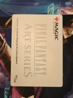 MTG Final Fantasy - Shantotto, Tactician Magician - Art Card Gold Signed/Stamped - Image 2