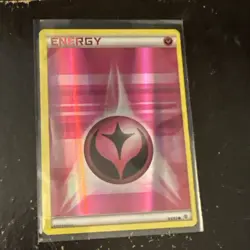 Rare Fairy Energy 83/83 LP Reverse Holo Foil Pink Generations Pokemon Card 2016 - Image 1