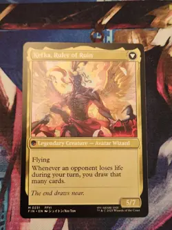 MTG - Kefka, Court Mage / Kefka, Ruler Of Ruin - Final Fantasy NM - Image 2