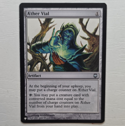 Wizards of the Coast Aether Vial The List Reprints Uncommon English - Image 1