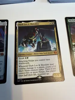 TNMT MTG MagicThe Gathering TEENAGE MUTANT NINJA TURTLES Complete Base Set 1-190 - Image 5