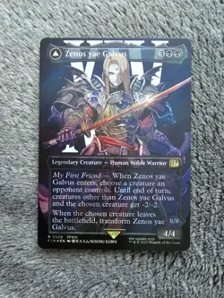 Zenos yae Galvus - Shinryu, Transcendent Rival - Borderless/Surge Foil (MTGxFF) - Image 1