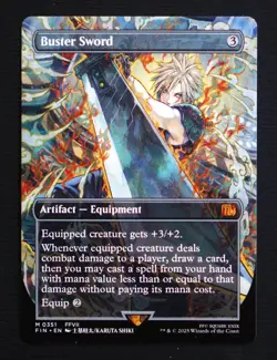 Magic the Gathering Final Fantasy Buster Sword - Regular - Near Mint - Image 1