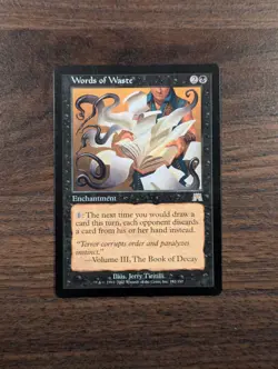 Words of Waste Onslaught MTG Magic the Gathering LP/NM - Image 3