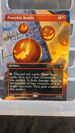 Pumpkin Bombs (Borderless) Marvel's Spider-Man: Eternal-Legal Regular - Image 1