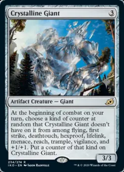 Crystalline Giant - Foil - Promo Pack NM, English MTG Ikoria: Lair Of Behemoths - Image 1