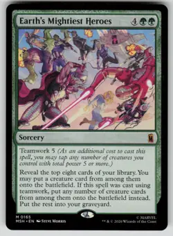 Earth's Mightiest Heroes Mythic Marvel Super Heroes 165 MTG Near Mint 2026 - Image 1