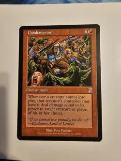 Pandemonium Timeshifted MTG Magic The Gathering LP - Image 1