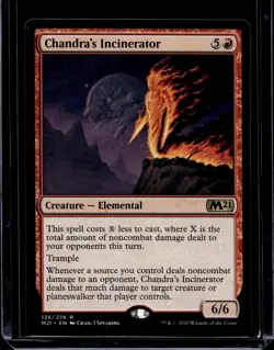 Chandra's Incinerator 136/274 R NM - Image 1