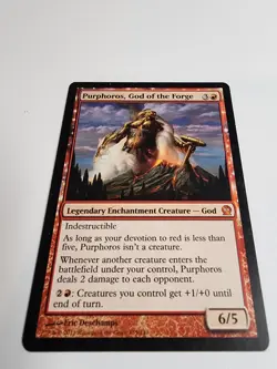 Mtg Purphoros, God Of The Forge NM Regular Version. - Image 3