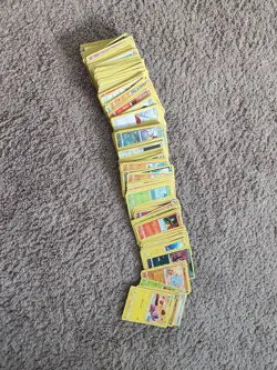 800 Card Pokemon Yellow Border Bulk Lot, no Energy/Code 4+ LBS Sword and Shield - Image 2