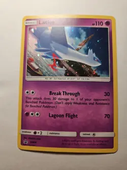 Pokemon TCG Latios SM88 Black Star Promo Holo Card 2017 - Image 1