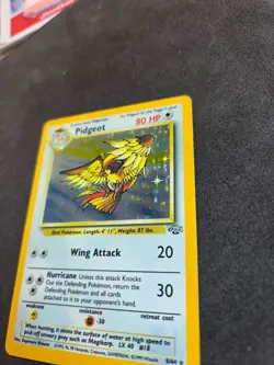 Pidgeot Holo 8/64 Jungle Unlimited Pokemon Card LP WOTC Vintage - Image 3