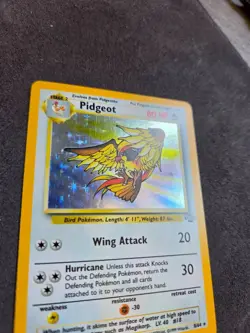 Pidgeot Holo 8/64 Jungle Unlimited Pokemon Card LP WOTC Vintage - Image 4