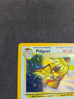 Pidgeot Holo 8/64 Jungle Unlimited Pokemon Card LP WOTC Vintage - Image 5