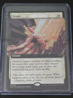 Erode (Extended Art) #310 Secrets of Strixhaven Regular NM - Image 1