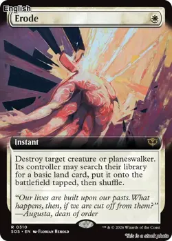 MTG: Erode (Extended Art) EN [SOS - 310] - Image 1