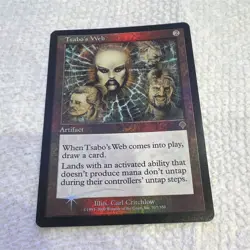 Wizards of the Coast MTG Tsabo's Web Invasion English Foil Rare #317 - Image 1
