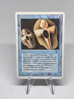 Magic The Gathering Revised Edition Copy Artifact Vintage MTG 1994 Rare - Image 1