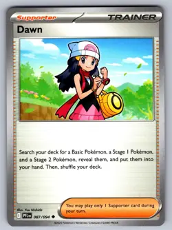 (x4) Dawn 087/094 Uncommon Phantasmal Flames Near Mint - Image 1