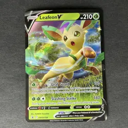 Pokemon Leafeon V Sword & Shield Black Star Promo #SWSH194 - Image 1