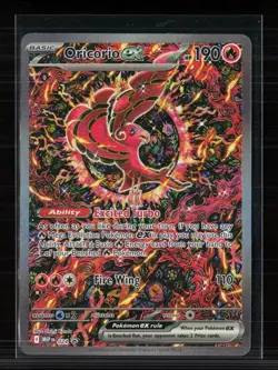 Pokemon 2025 Mega Evolution Oricorio EX SAR #024 - Image 1