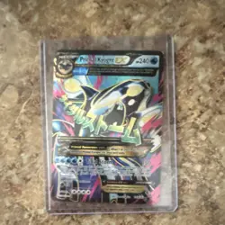 The Pokemon Company Pokemon TCG Primal Kyogre EX Full Art Holo 149/160 240 HP - Image 4