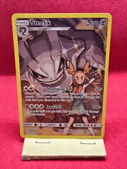Pokemon TCG Steelix (CEC 247) Cosmic Eclipse - NEAR MINT - Image 1