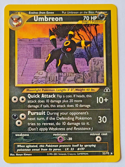 Pokemon TCG: Umbreon Neo Discovery #32/75 MP-LP - Image 1