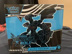 Pokemon TCG Black Bolt Elite Trainer Box - SV Factory Sealed - Image 1