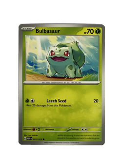 ⭐⭐⭐Bulbasaur Reverse Holo - 001/165 Common Pokemon SV: Scarlet & Violet 151⭐⭐⭐ - Image 1