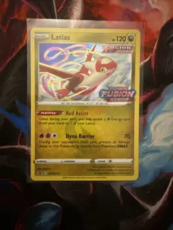 Latias SWSH171 Prerelease Promo Holo Near Mint Condition Fusion Strike Promo - Image 1
