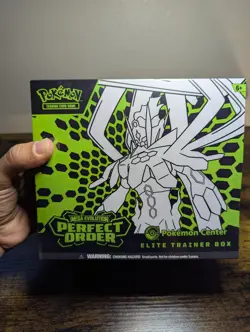 Pokemon Center Mega Evolution—Perfect Order Elite Trainer Box English Sealed - Image 1