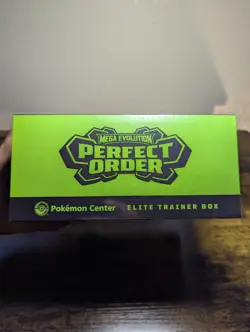 Pokemon Center Mega Evolution—Perfect Order Elite Trainer Box English Sealed - Image 2