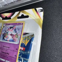 Pokemon Astral Radiance 3 Pack Blister Sylveon Promo Charizard Coin SWSH Sealed - Image 4